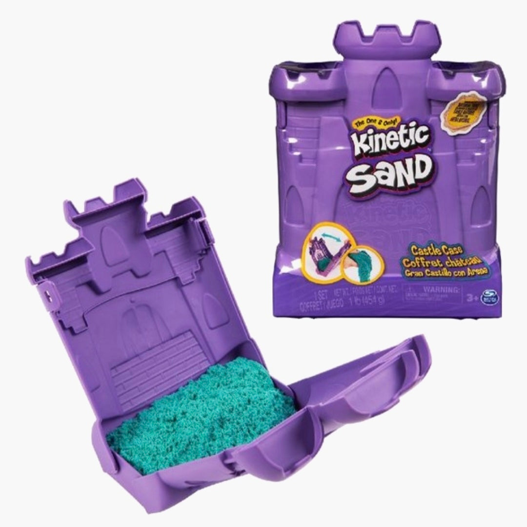 Kinetic Sand: Zandkasteel koffer - 453g Sand