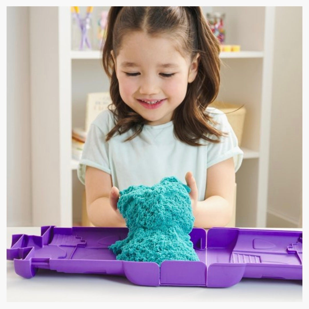 Kinetic Sand: Zandkasteel koffer - 453g Sand