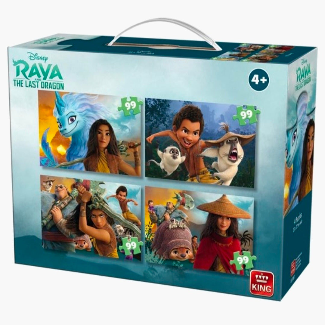 KING: Disney Raya and the last Dragon - 4 Puzzels 99