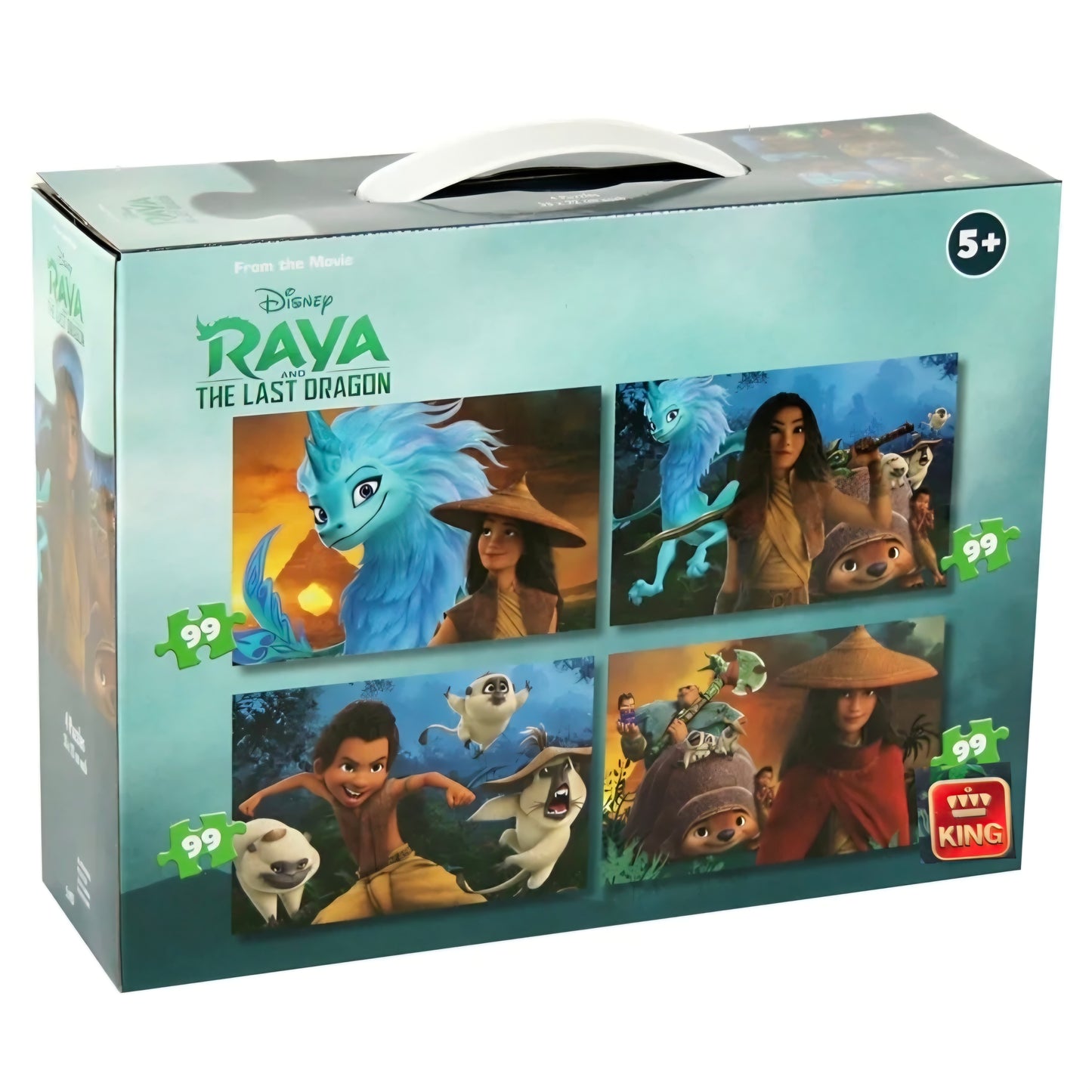 KING: Disney Raya and the last Dragon - 4 Puzzels 99