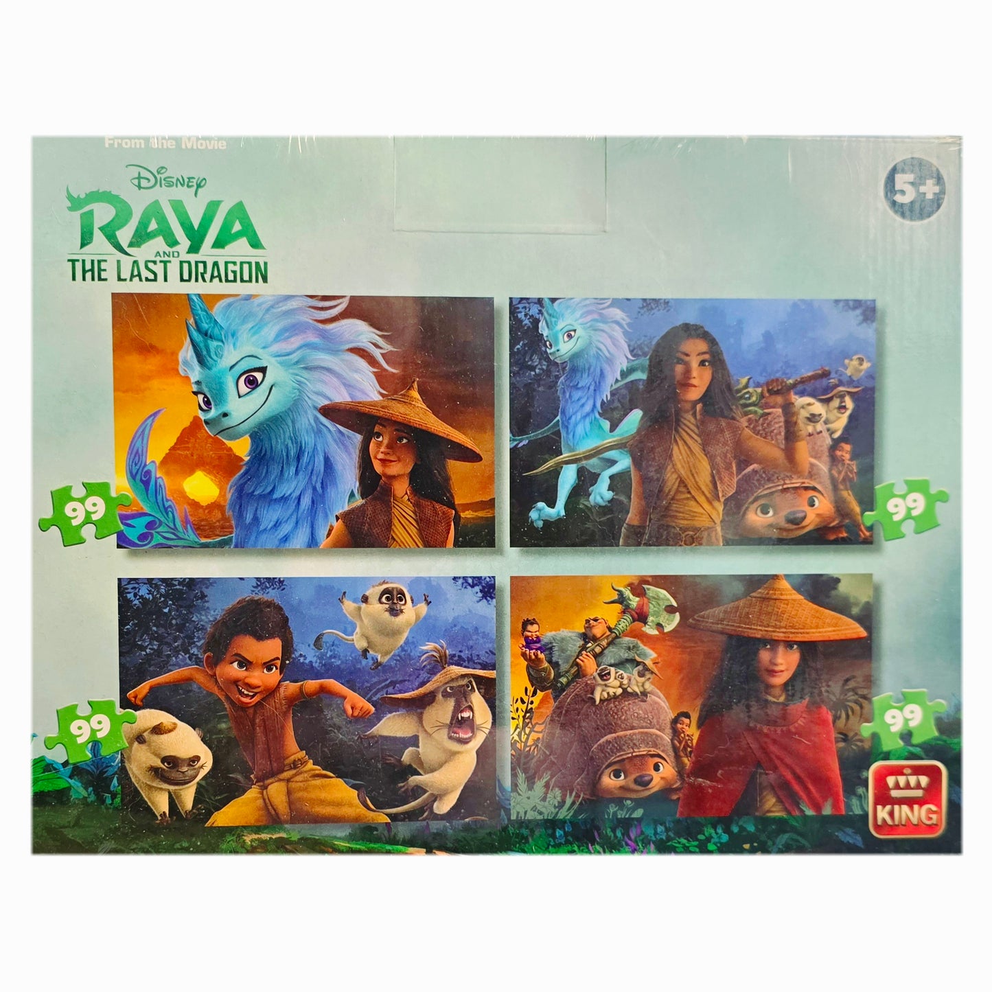 KING: Disney Raya and the last Dragon - 4 Puzzels 99