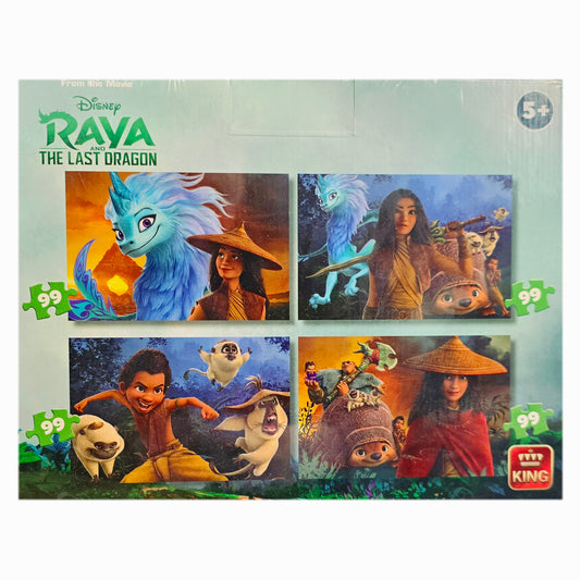 KING: Disney Raya and the last Dragon - 4 Puzzels 99
