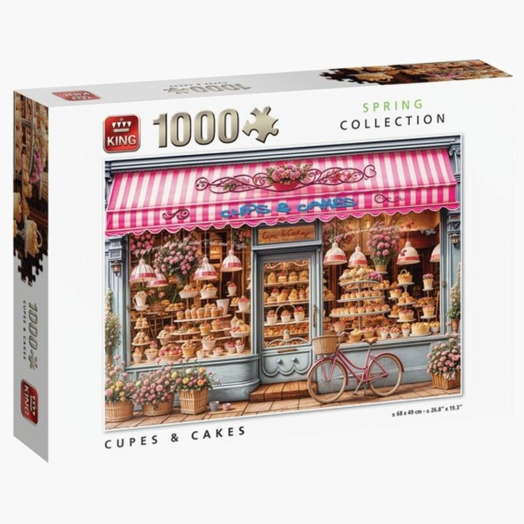 King: Spring Collection - Cups & Cakes - 1000