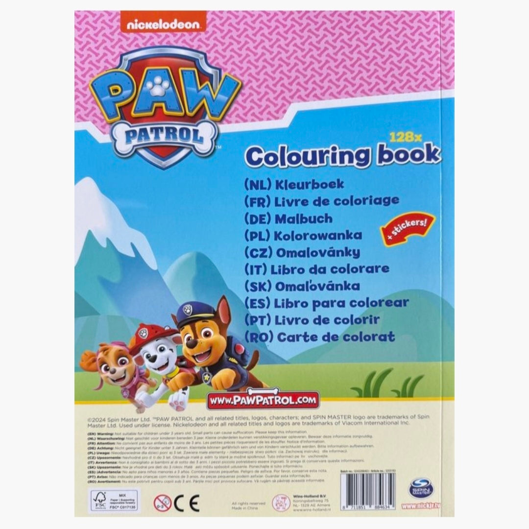 Paw Patrol: Kleurboek + stickers
