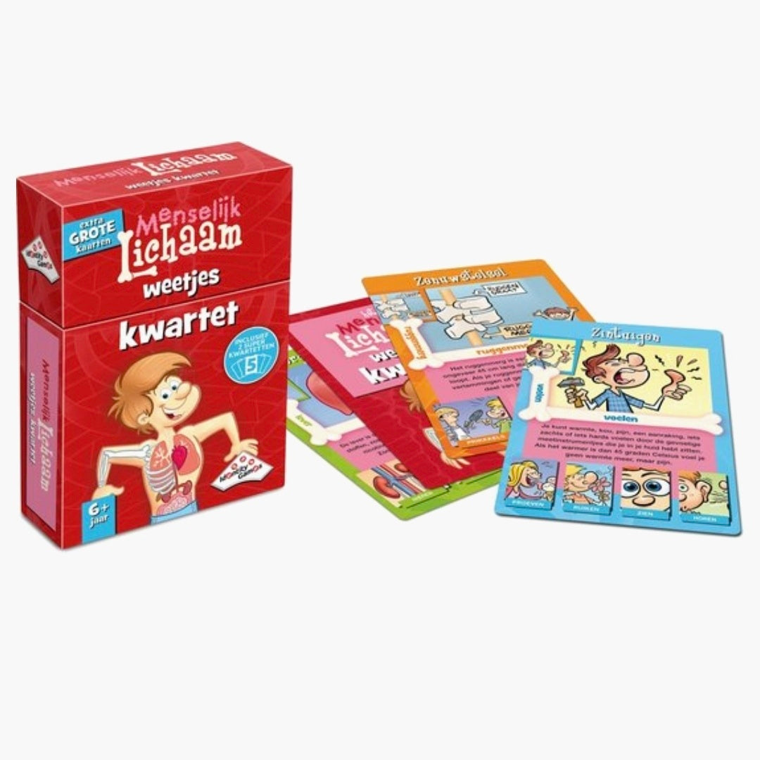 Identity Games: Menselijk Lichaam weetjes - Kwartet