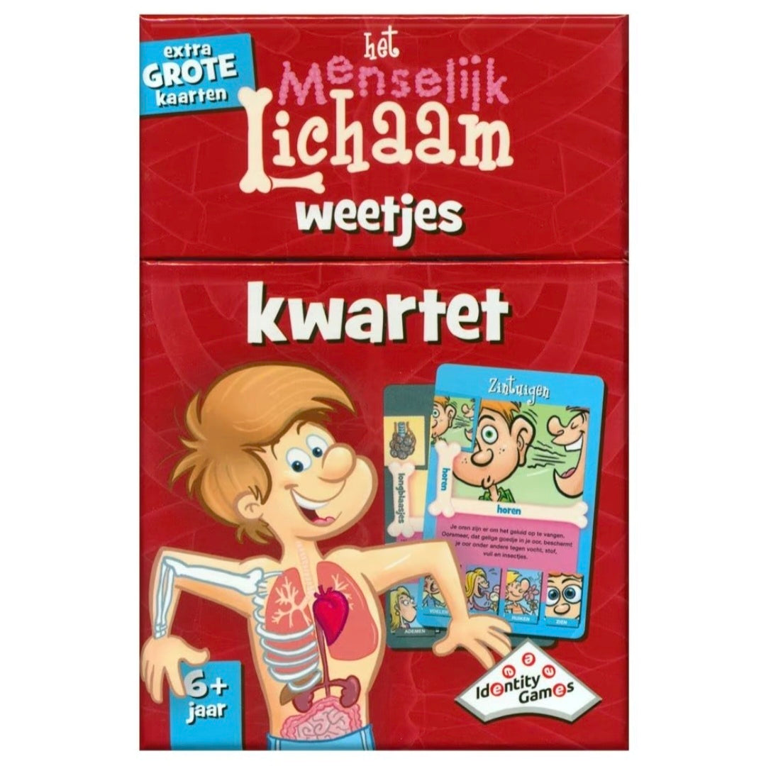 Identity Games: Menselijk Lichaam weetjes - Kwartet