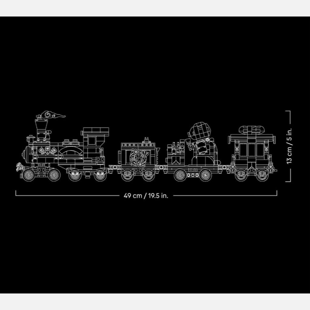 LEGO 31061: Icons - Feestelijke Kersttrein