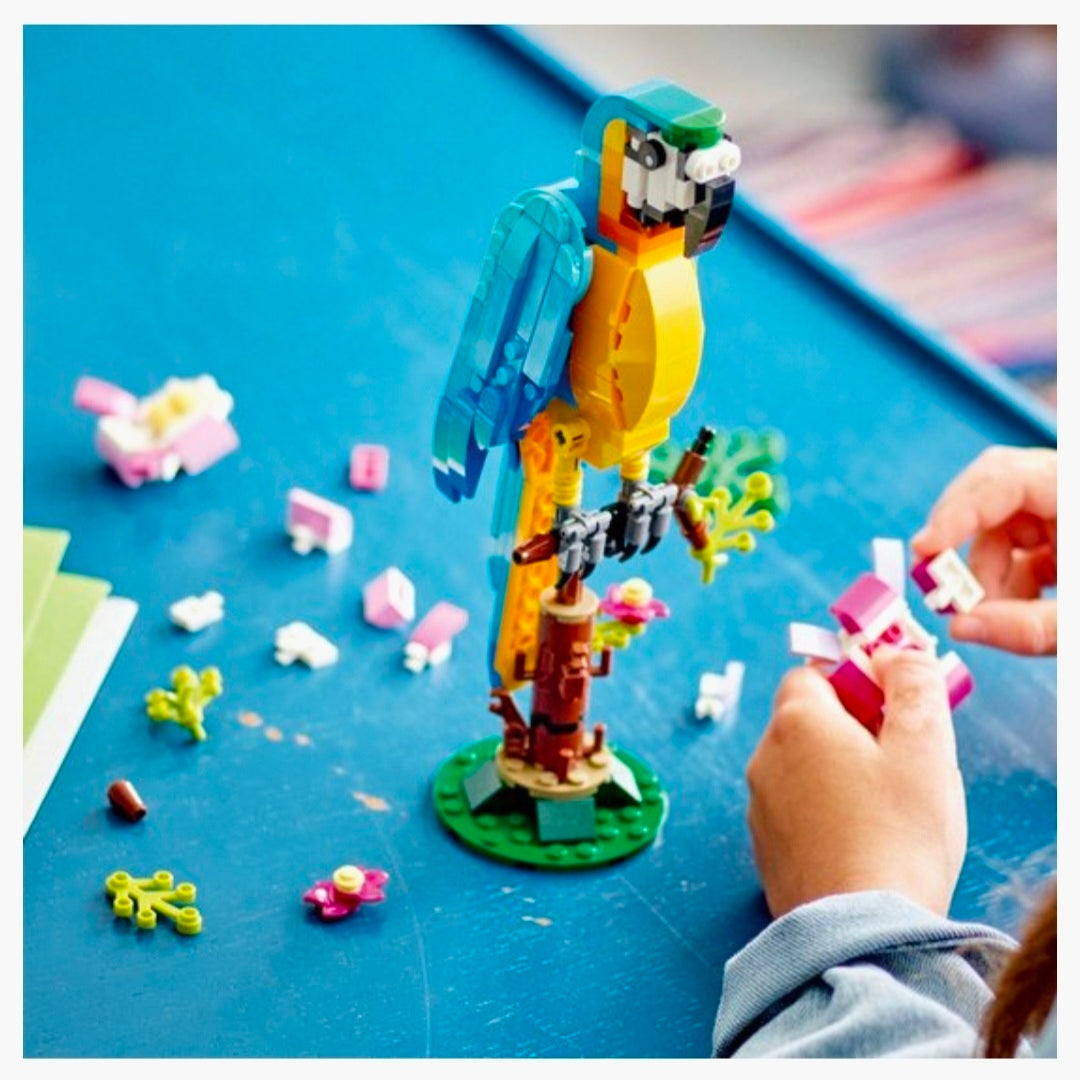 LEGO 31136: Creator 3in1 - Exotische Papagaai