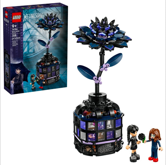 LEGO 76684: Wednesday - Zwarte Dahlia