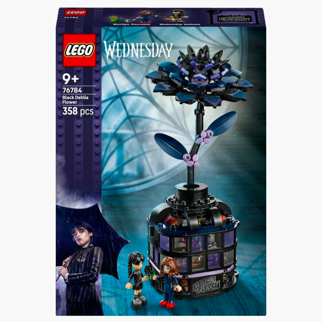 LEGO 76684: Wednesday - Zwarte Dahlia