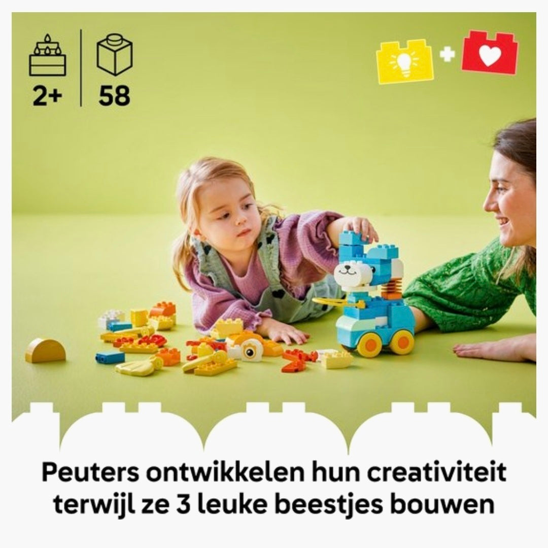 LEGO 10448: DUPLO - 3in1 Dieren Op Wielen