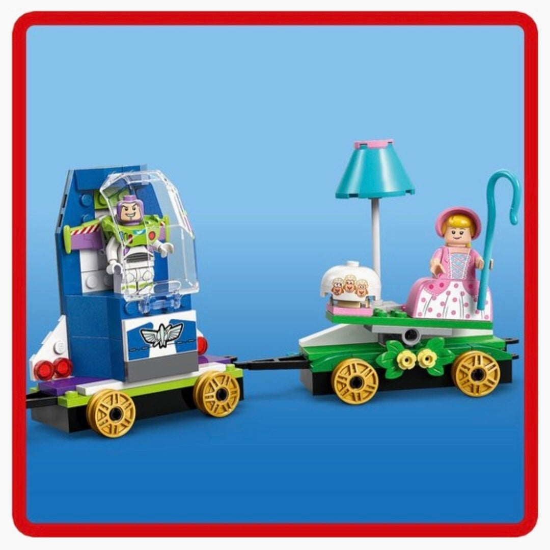 LEGO 43264: Pixar Toy Story Feesttrein en RC Auto set