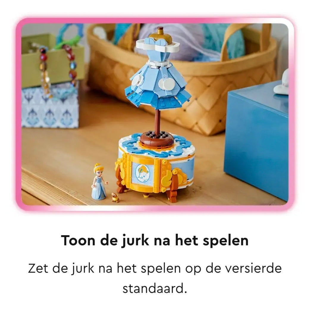 LEGO 43266: Princess - De Jurk van Assepoester