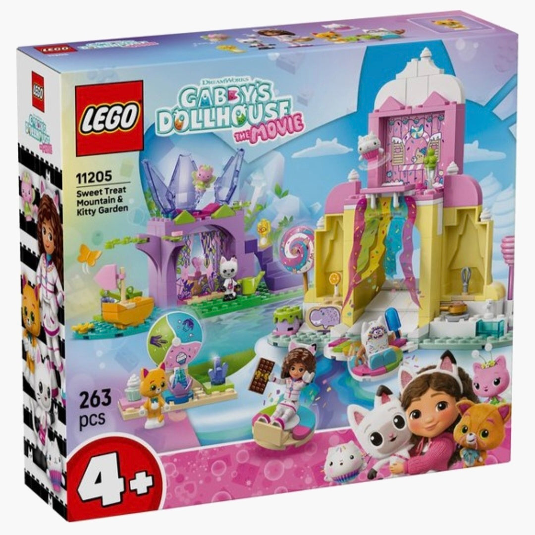 LEGO 11205: Gabby's Dollhouse - Snoepjesberg en Kittentuin