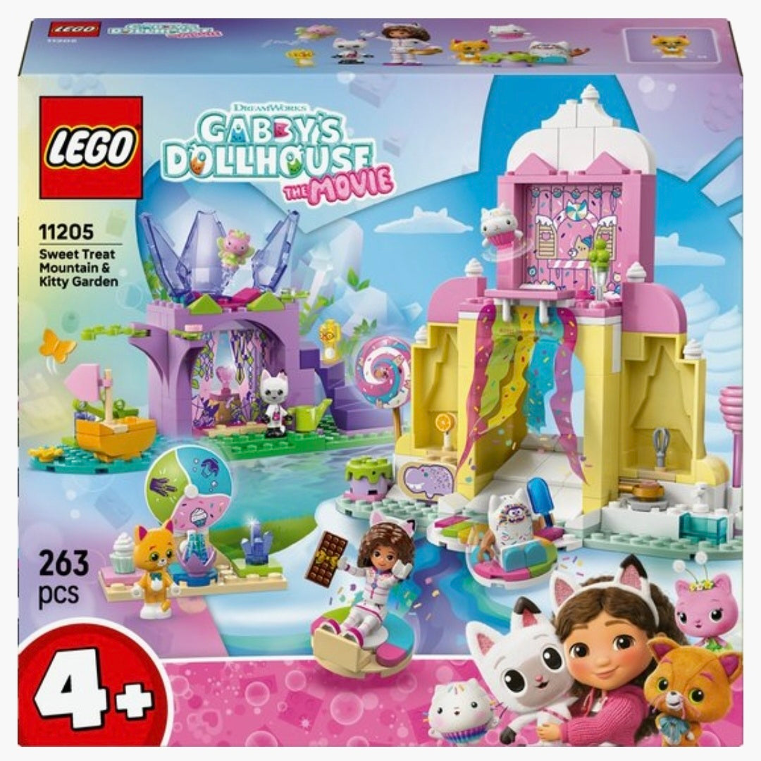 LEGO 11205: Gabby's Dollhouse - Snoepjesberg en Kittentuin