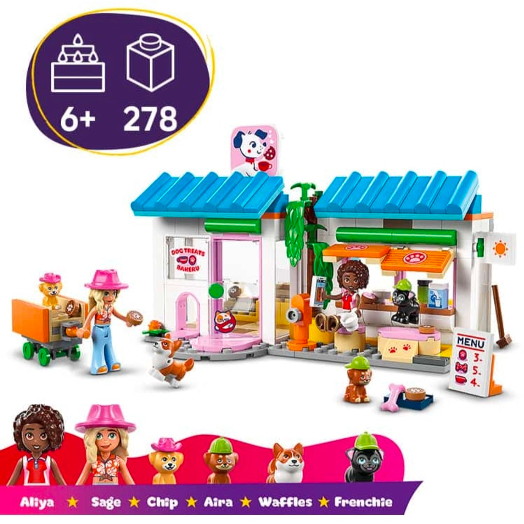 LEGO 42677: Friends - Bakkerij voor Hondensnacks