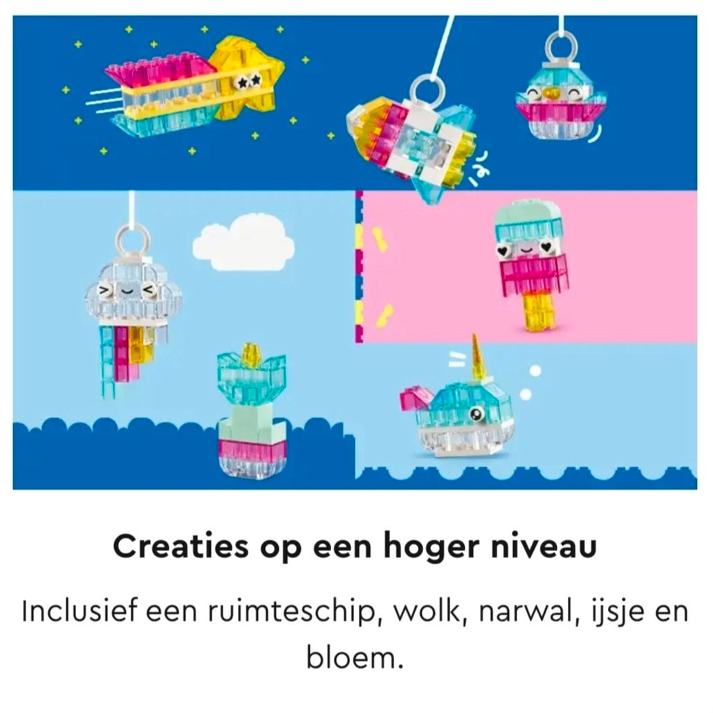 LEGO 11040: Classic Magische Transparante Doos