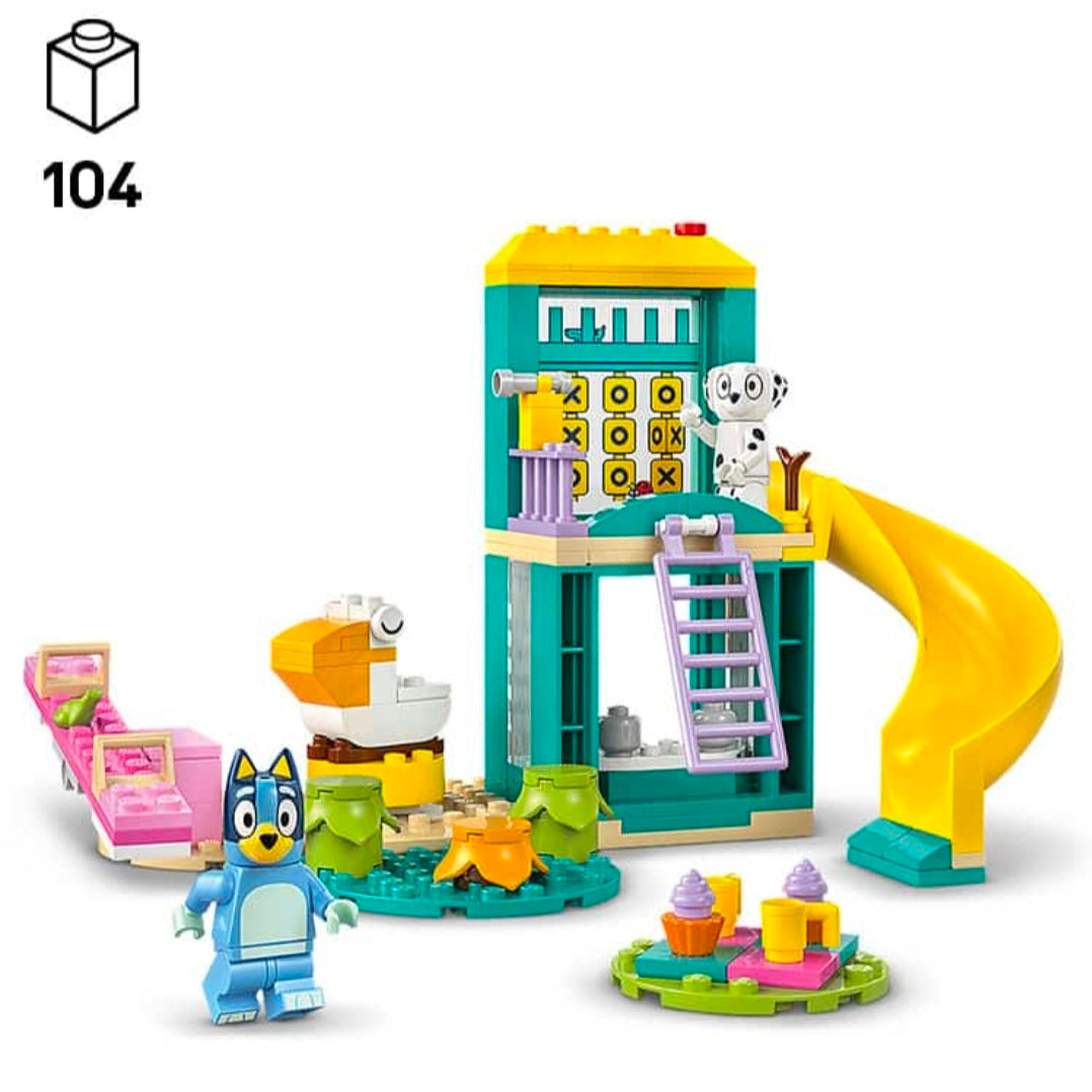 LEGO 11201: Bluey en Chloé in de Speeltuin