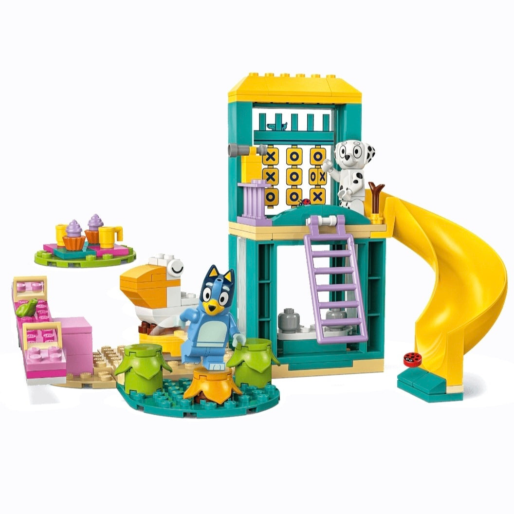 LEGO 11201: Bluey en Chloé in de Speeltuin