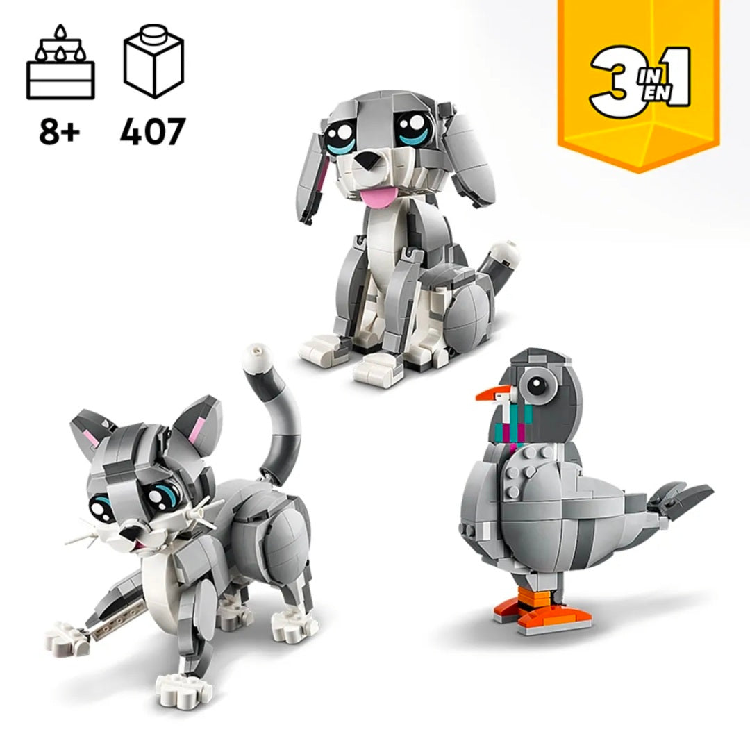 LEGO 31163: Creator 3in1 Kat Hond Duif