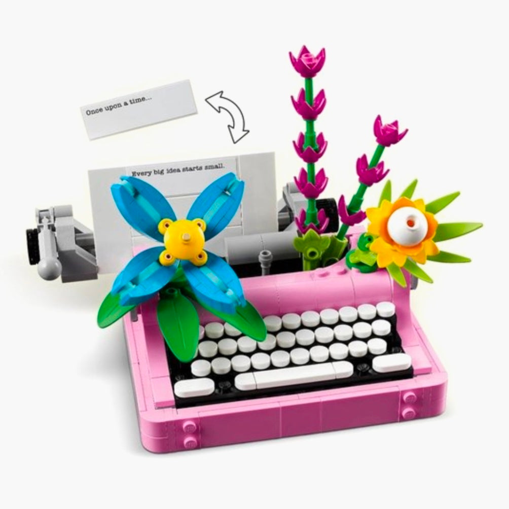 LEGO 31169: Creator 3in1 - Typemachine met bloemen