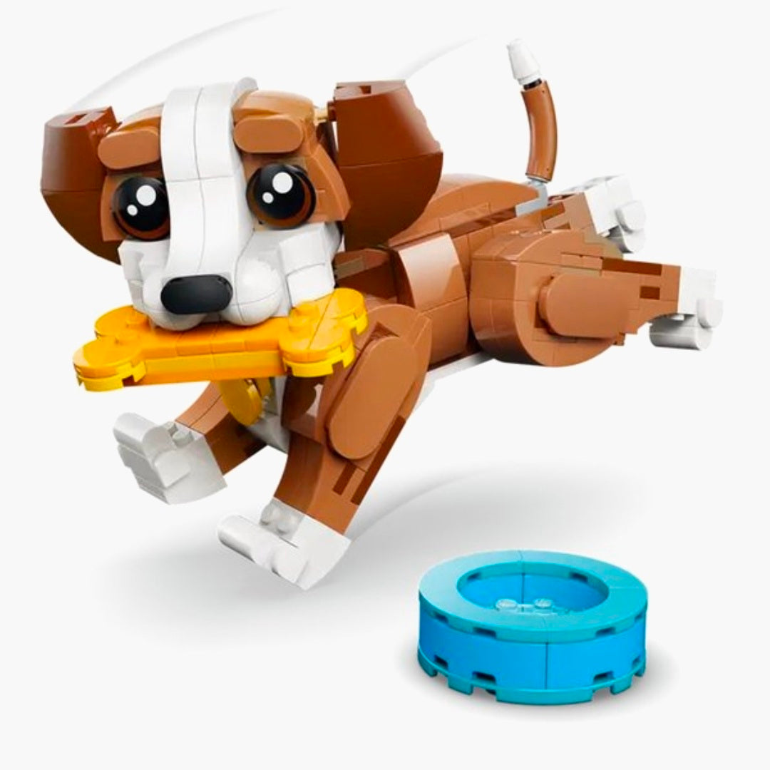 LEGO 31382: Creator 3in1 - Schattige dieren: Speelse Puppy