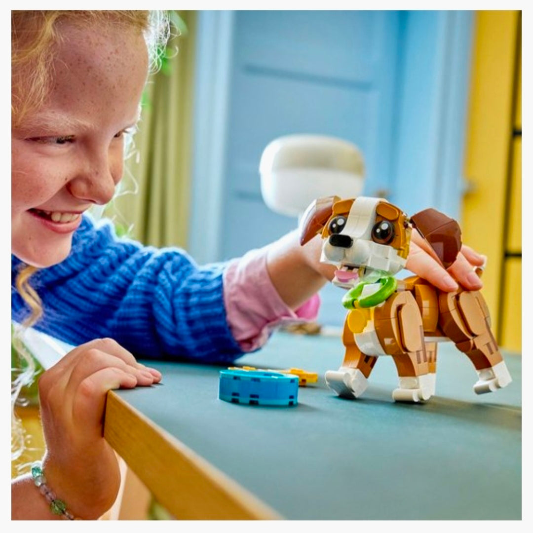 LEGO 31382: Creator 3in1 - Schattige dieren: Speelse Puppy