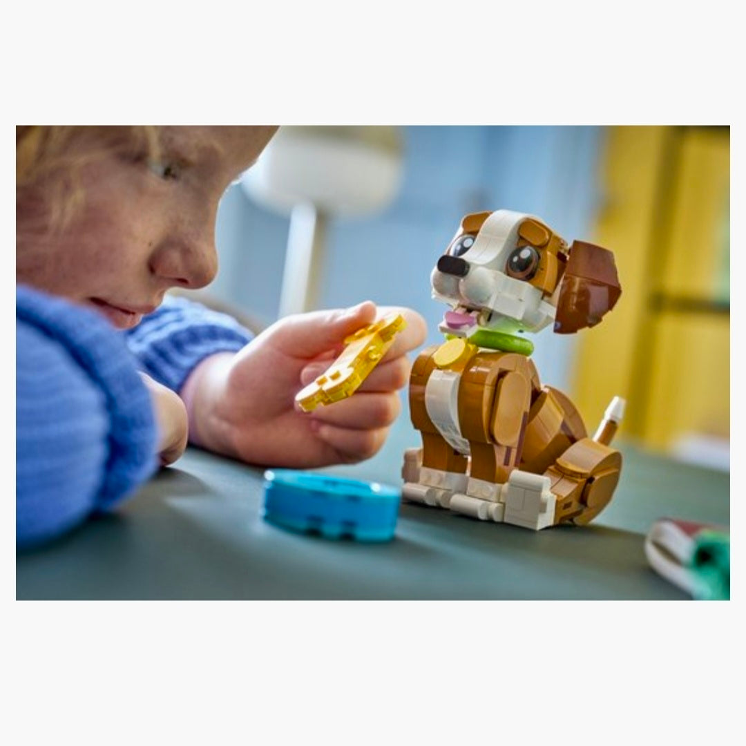 LEGO 31382: Creator 3in1 - Schattige dieren: Speelse Puppy
