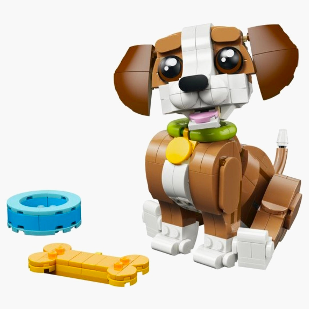 LEGO 31382: Creator 3in1 - Schattige dieren: Speelse Puppy