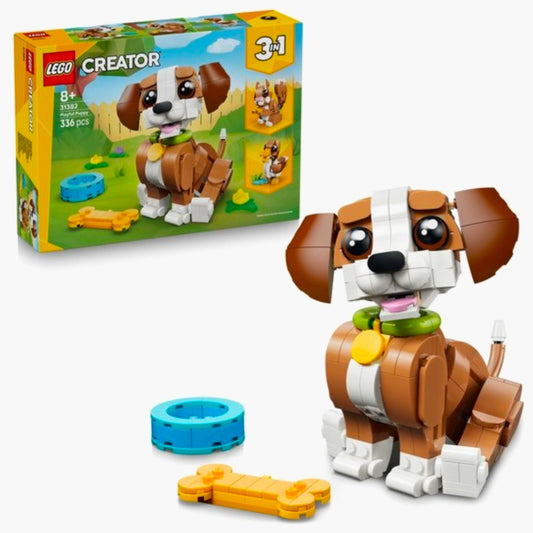 LEGO 31382: Creator 3in1 - Schattige dieren: Speelse Puppy