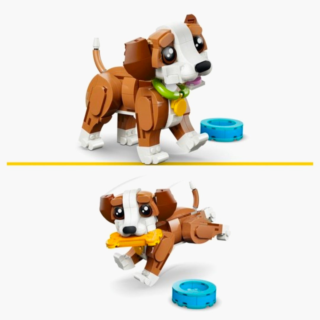 LEGO 31382: Creator 3in1 - Schattige dieren: Speelse Puppy