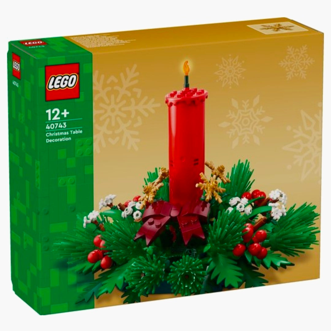LEGO 40743: Kersttafeldecoratie