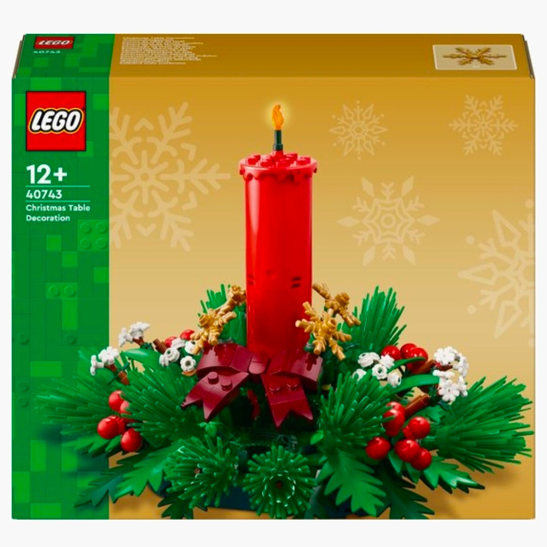 LEGO 40743: Kersttafeldecoratie
