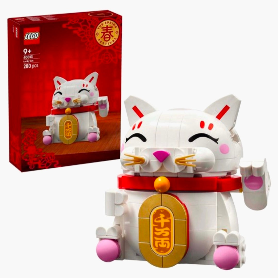 LEGO 40813: Chinees Nieuwjaar Gelukskatje