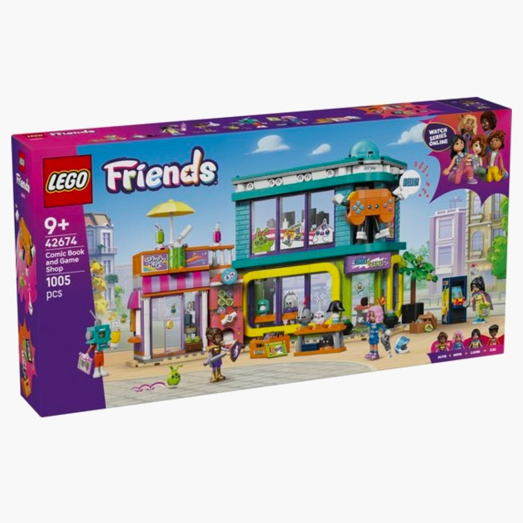 LEGO 42674: Friends - Stripboeken- en gamewinkel