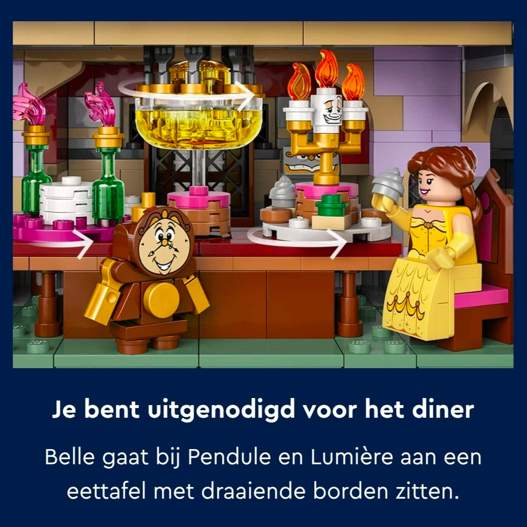 LEGO 43263: Disney - Belle en het Beest Kasteel (EXCLUSIEF)