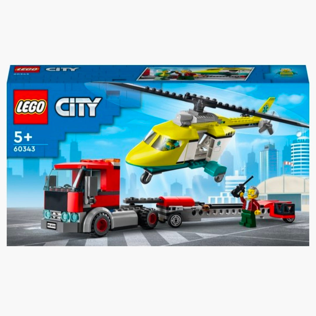 LEGO 69343: City - Reddingshelikopter Transport
