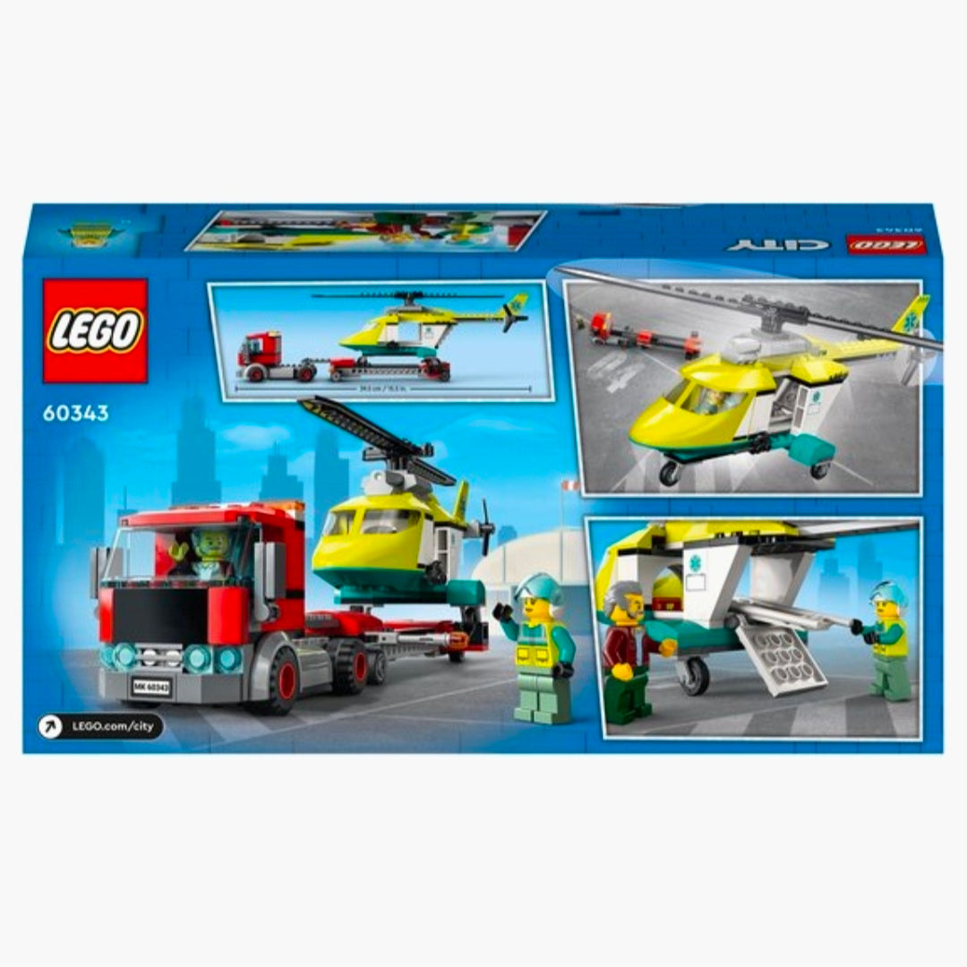 LEGO 69343: City - Reddingshelikopter Transport