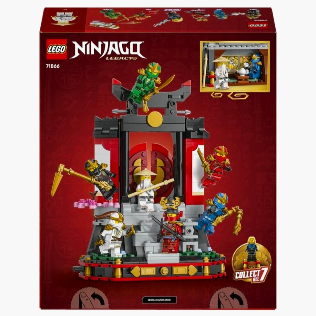 LEGO 71866: 15-Jarig Jubileum -  Display met Ninjapersonages