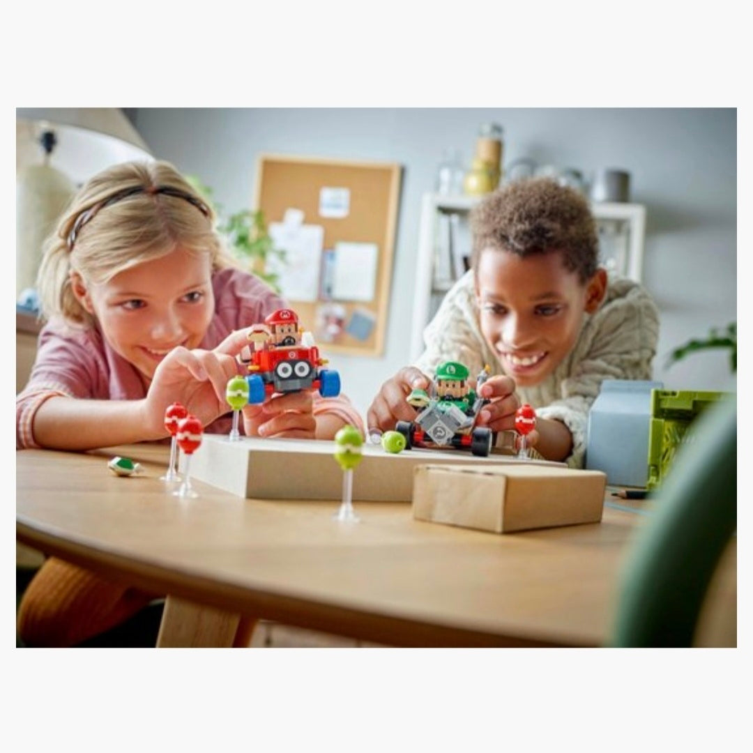 LEGO 72034: Mario Kart™ – Baby Mario vs. Baby Luigi