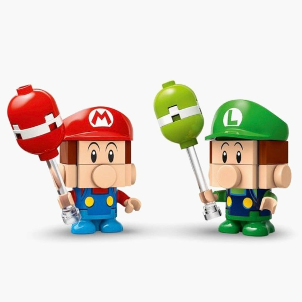 LEGO 72034: Mario Kart™ – Baby Mario vs. Baby Luigi