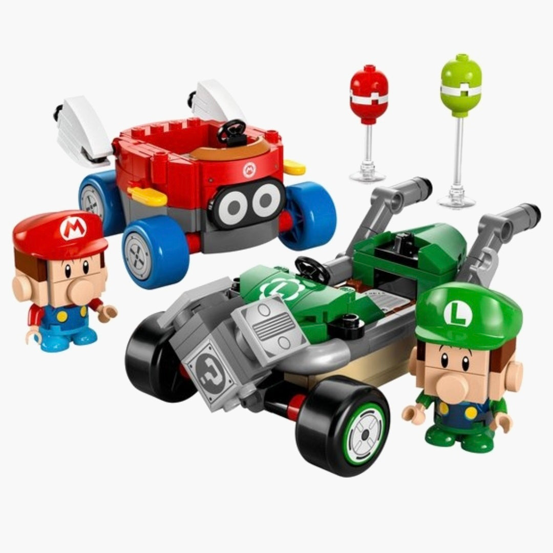 LEGO 72034: Mario Kart™ – Baby Mario vs. Baby Luigi