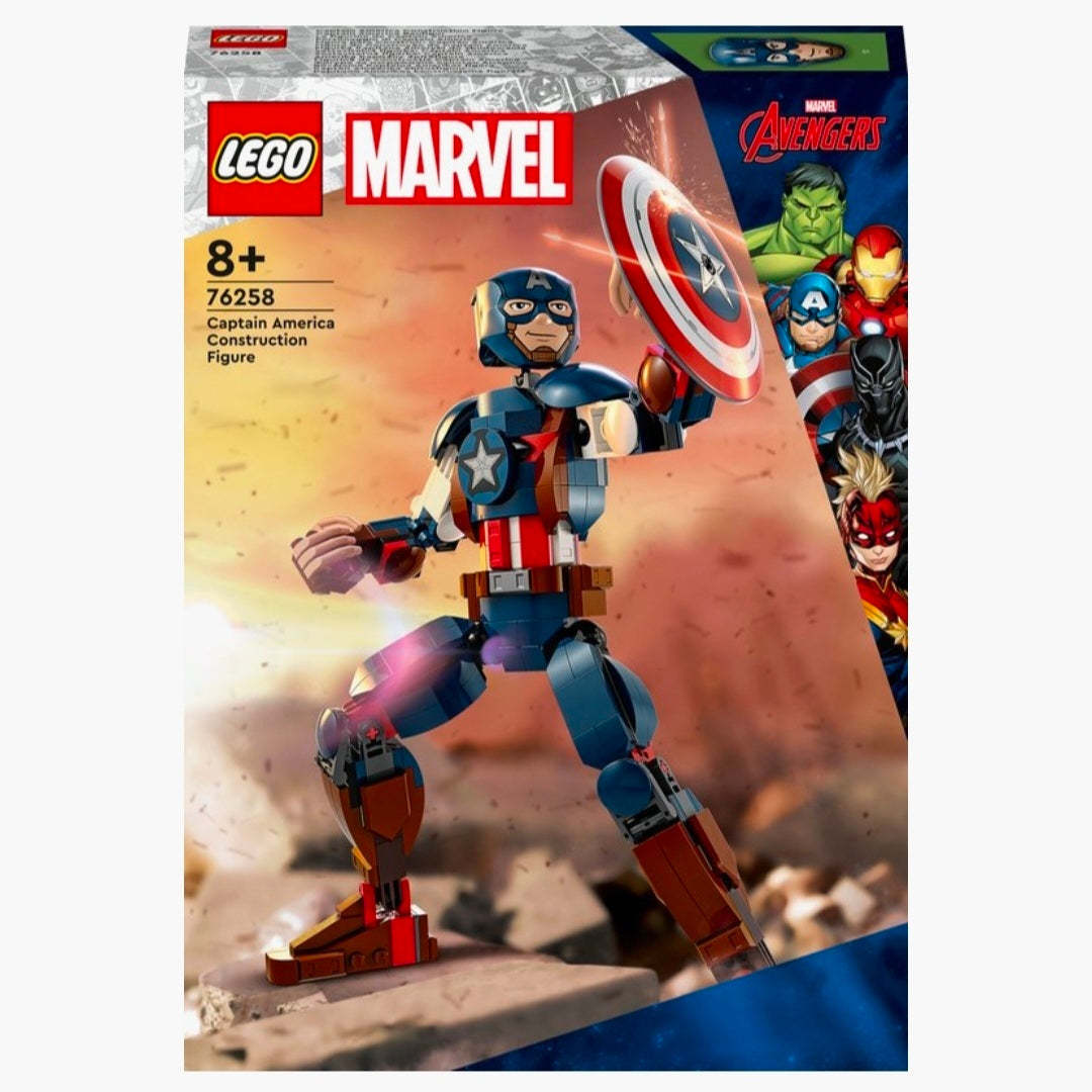 LEGO 76258: Marvel - Captain America bouwfiguur