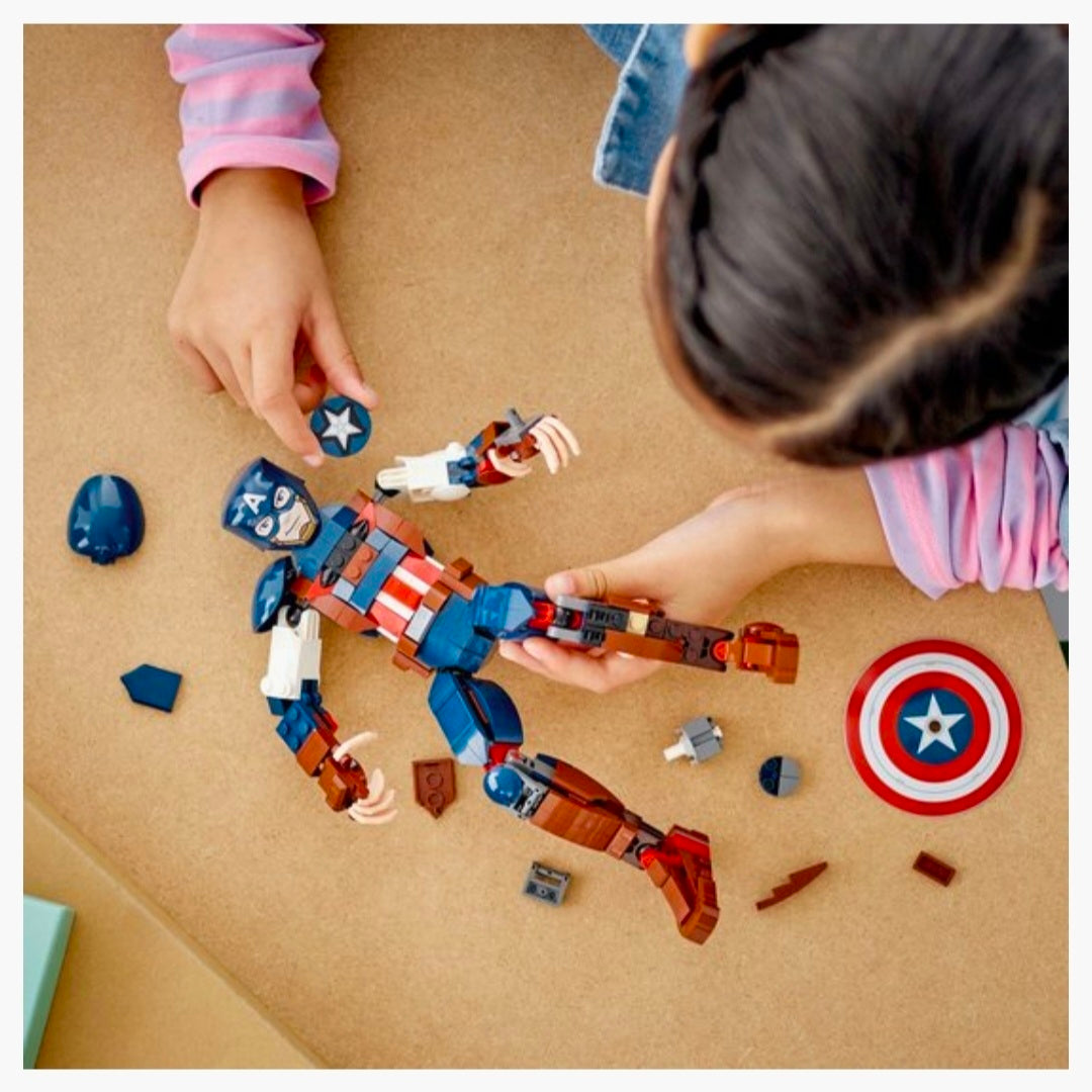 LEGO 76258: Marvel - Captain America bouwfiguur