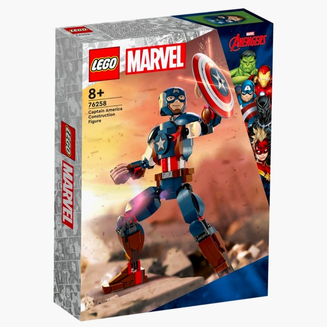 LEGO 76258: Marvel - Captain America bouwfiguur