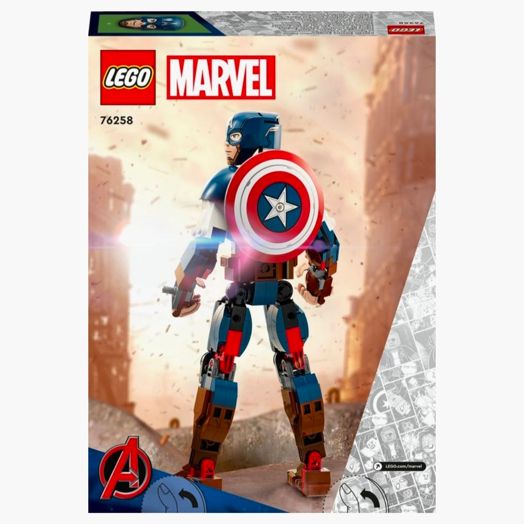 LEGO 76258: Marvel - Captain America bouwfiguur