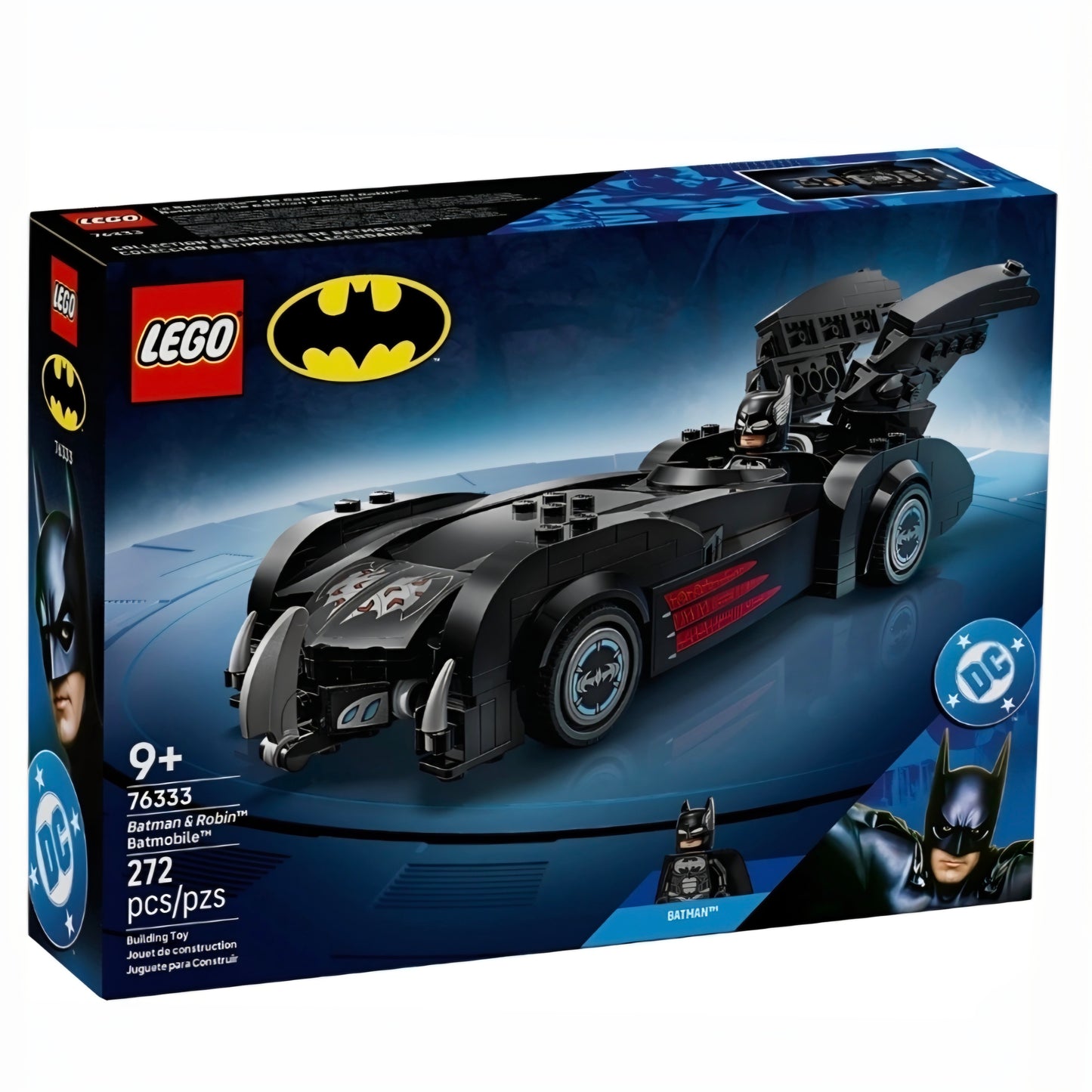 LEGO 76333: Batman & Robin Batmobile