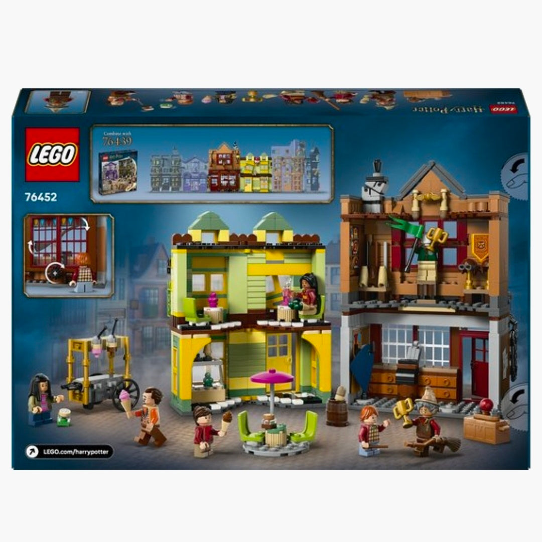 LEGO 76452: Harry Potter - Zwik & Zwachtels Zwerkbalpaleis en Ijssalon