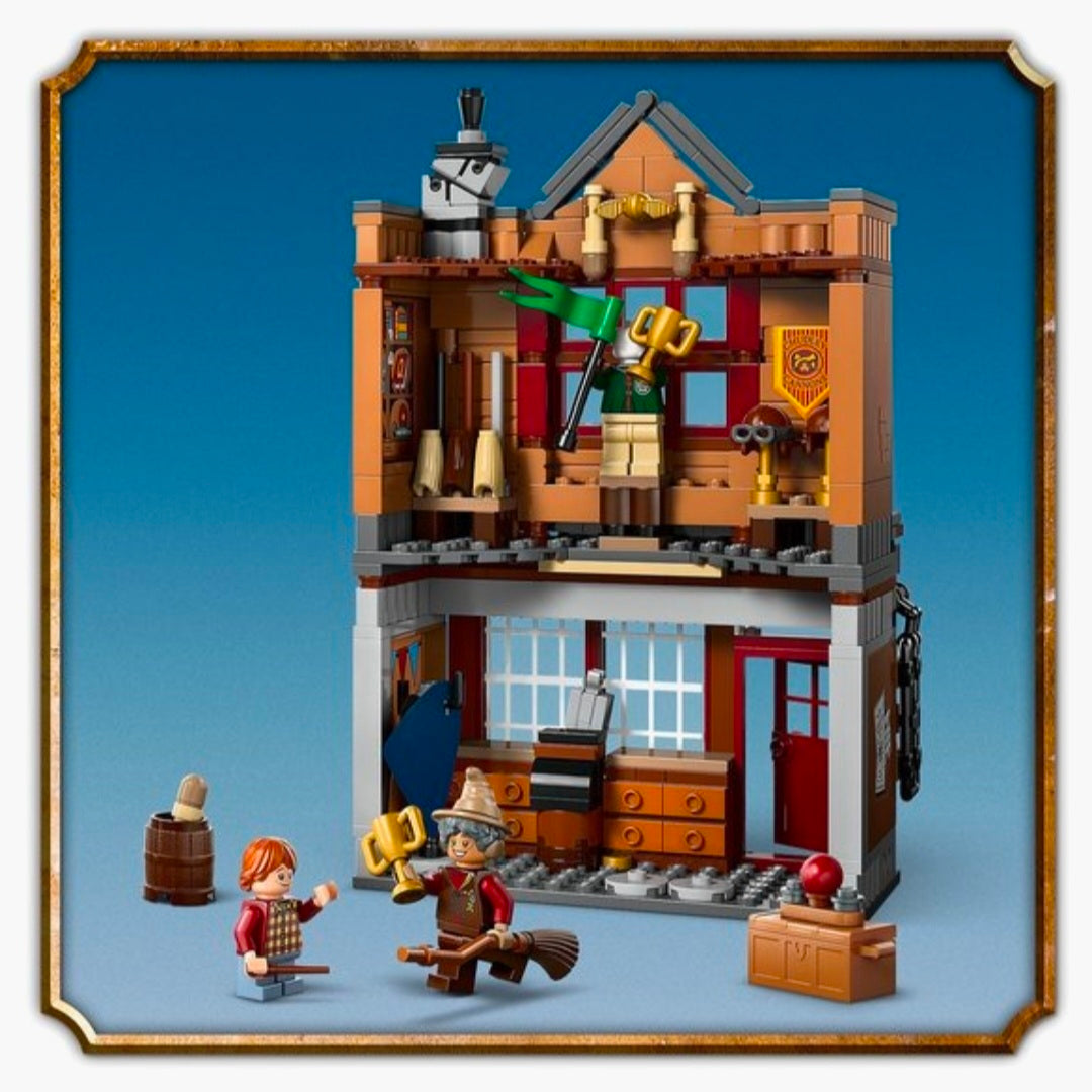LEGO 76452: Harry Potter - Zwik & Zwachtels Zwerkbalpaleis en Ijssalon
