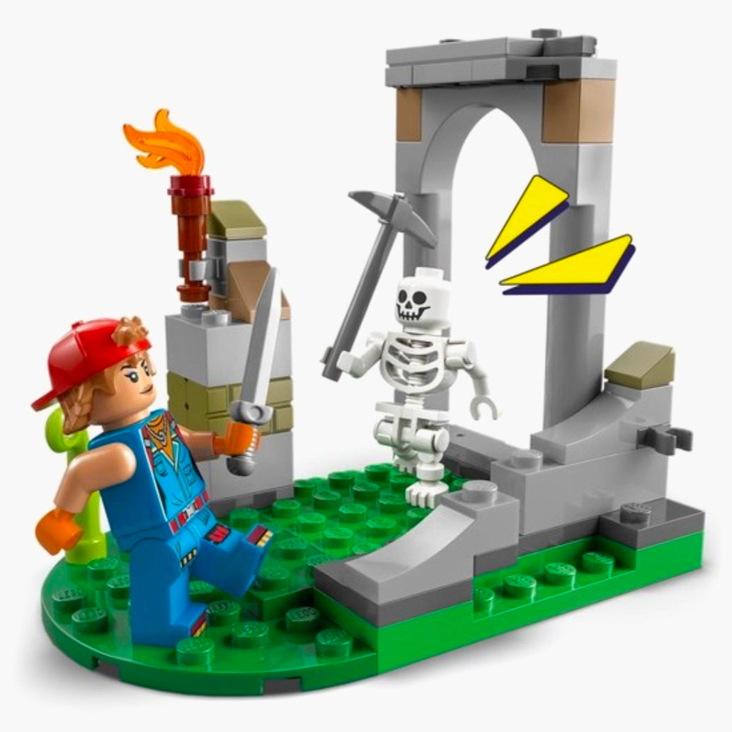 LEGO 77075: Fortnite - Peely en Sparkplugs kamp